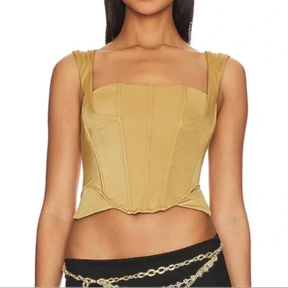 New! We Are HAH Knock Out Top in Shroom Size Small - Picture 2 of 10